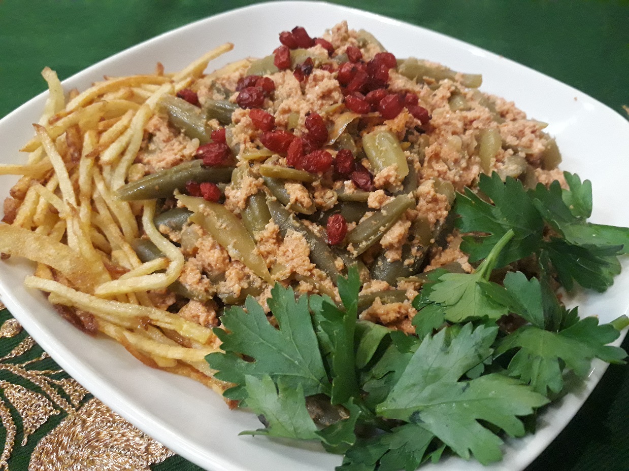 برانی لوبیا سبز