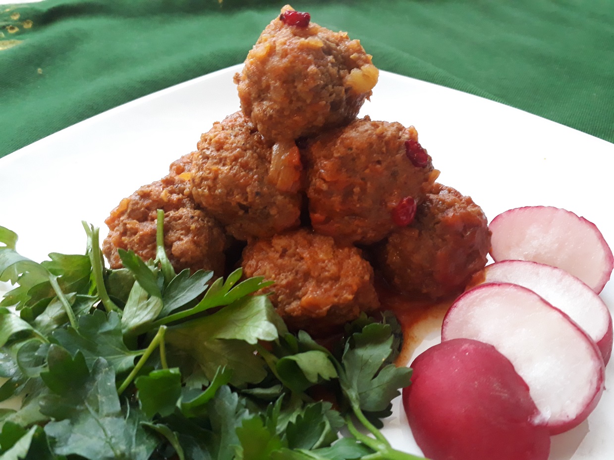 کوفته قلقلی با رب گوجه فرنگی